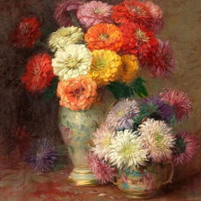 Схема вышивки «астры»