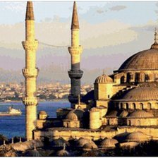 Схема вышивки «Мечеть СултанАхмет»