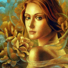 Схема вышивки «флора»