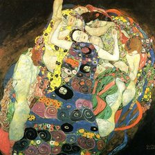 Схема вышивки «девственницы»