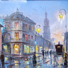 Схема вышивки «Вогні стародавнього Львова»