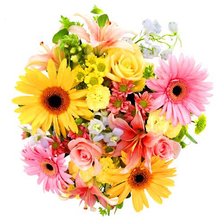 Схема вышивки «букет»