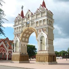 Схема вышивки «Благовещенск-арка»