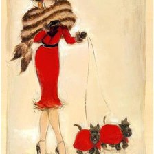 Схема вышивки «Карен Дюпре-Великие шотландцы»