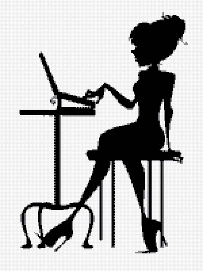 девушка, женщина, люди, в офис - предпросмотр