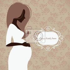 Схема вышивки «беременная»