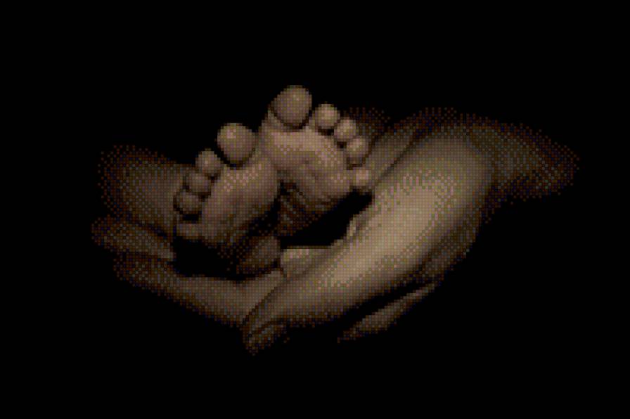 пяточки 3 - дети, любовь, ножки, мама, ребенок - предпросмотр