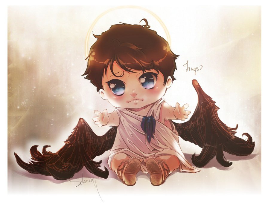 ангел - кастиэль, кас, ангел - оригинал