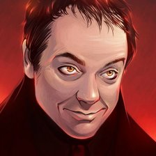 Схема вышивки «король ада»