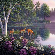 Схема вышивки «Природа»