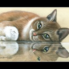 Схема вышивки «лапушка»