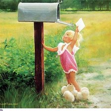 Схема вышивки «детство 3»