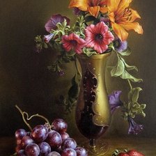 Схема вышивки «серия "натюрморт"»