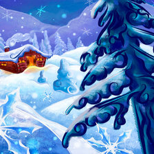 Схема вышивки «Новогодняя сказка»