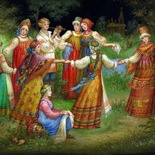 Схема вышивки «Horovod»