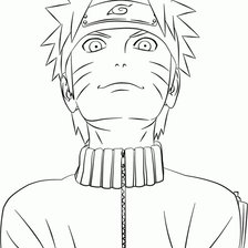 Схема вышивки «Наруто»