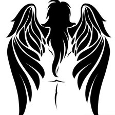 Схема вышивки «Крылья»