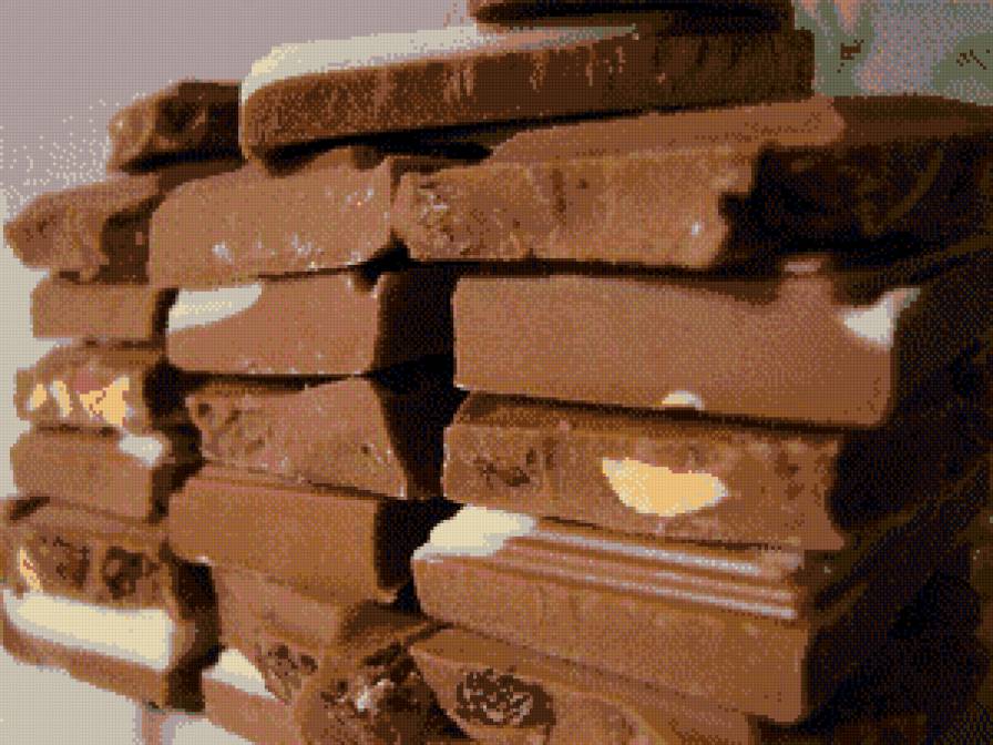 сладости - на кухню, орехи, шоколад - предпросмотр