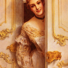 Схема вышивки «служанка»