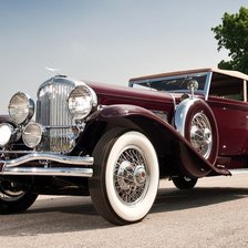 Схема вышивки «ретро автомобиль»