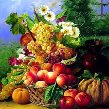 Схема вышивки «натюрморд»