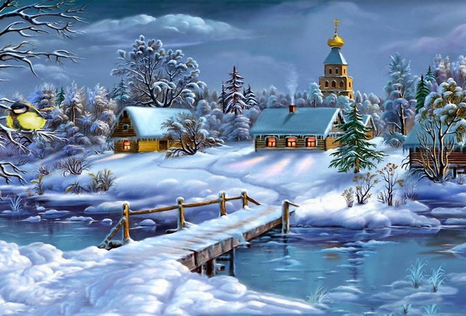 зима - оригинал