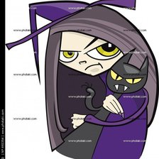 Схема вышивки «м/ф ведьмы»