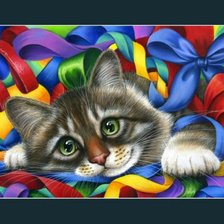 Схема вышивки «милашка»