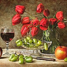 Схема вышивки «натюрморт»