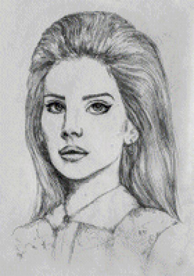 портрет девы - дева, женщина, девушка, портрет - предпросмотр