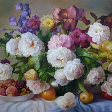 Схема вышивки «натюрморт»