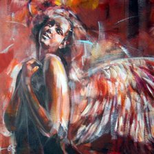 Схема вышивки «Anioł»