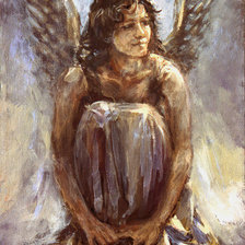 Схема вышивки «Anioł»