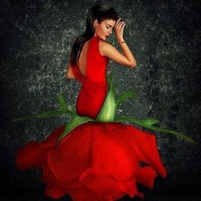 Схема вышивки «Kobieta»