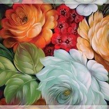 Схема вышивки «панно»