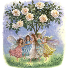 Схема вышивки «танец фей»