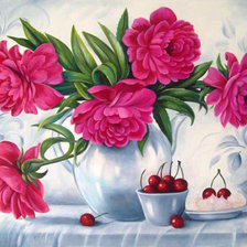 Схема вышивки «натюрморт»