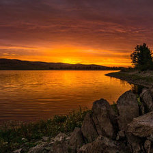 Схема вышивки «Рассвет»