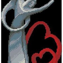 Схема вышивки «Любовь»