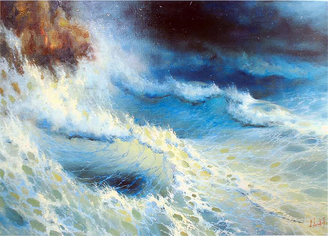 Море - море, волны - оригинал