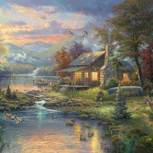 Домик у речки