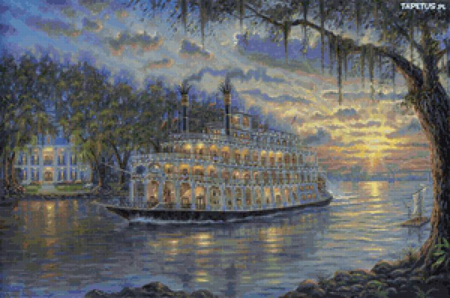 Пароход - предпросмотр