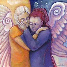 Схема вышивки «Dwa Anioły»