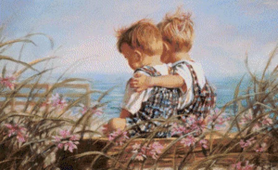 малыши - дети природа - предпросмотр