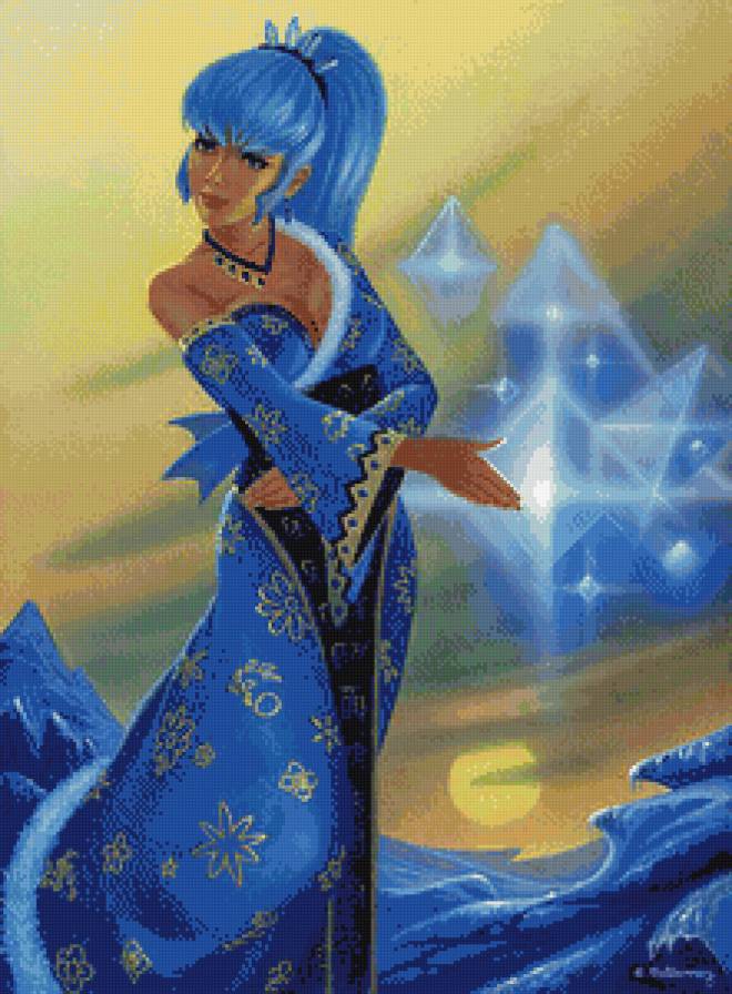 волшебница - девушка - предпросмотр