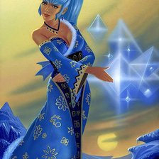 Схема вышивки «волшебница»