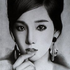 Схема вышивки «женский образ»