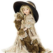 Схема вышивки «кукла»