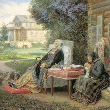 Схема вышивки «Полудрема»