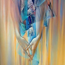 Схема вышивки «прикосновение»